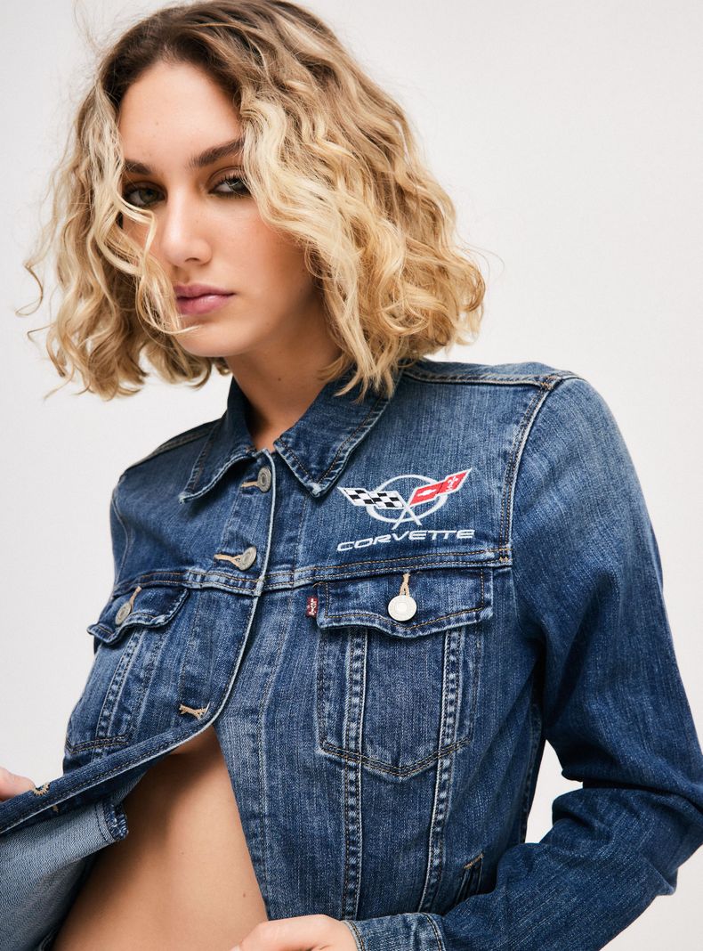 Chaqueta Denim Jacket Regular Levis Azul Talla M-2