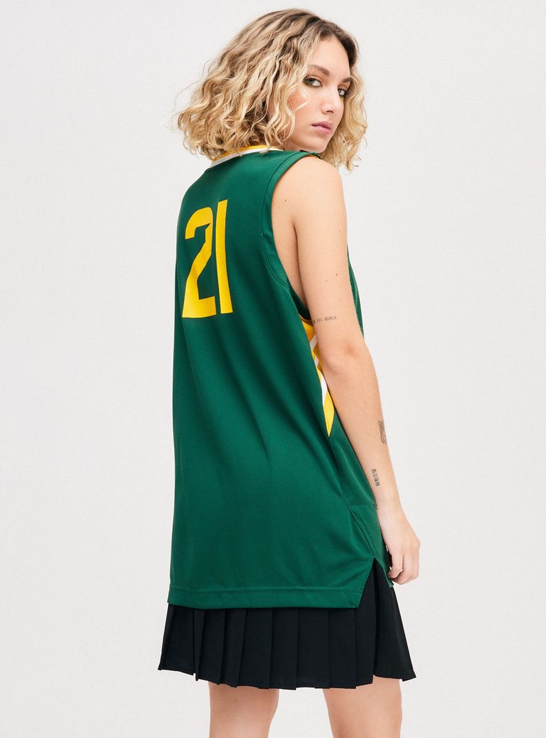 Polera Nike Verde Talla S-1