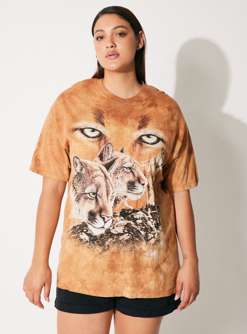 Polera The Mountain Café Talla Xl-0