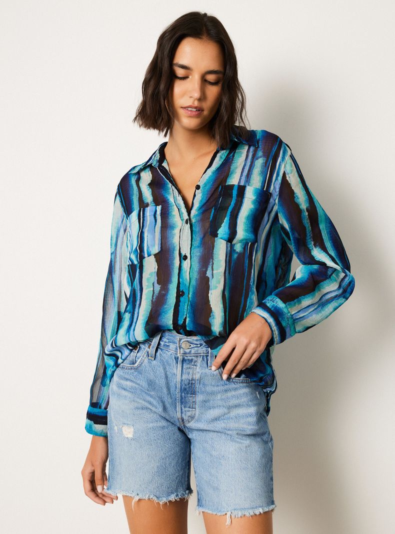 Blusa Chicos Azul M