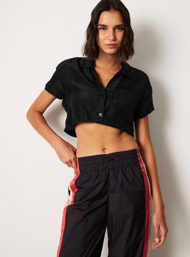 Blusa Lm Josephin Negro M-0