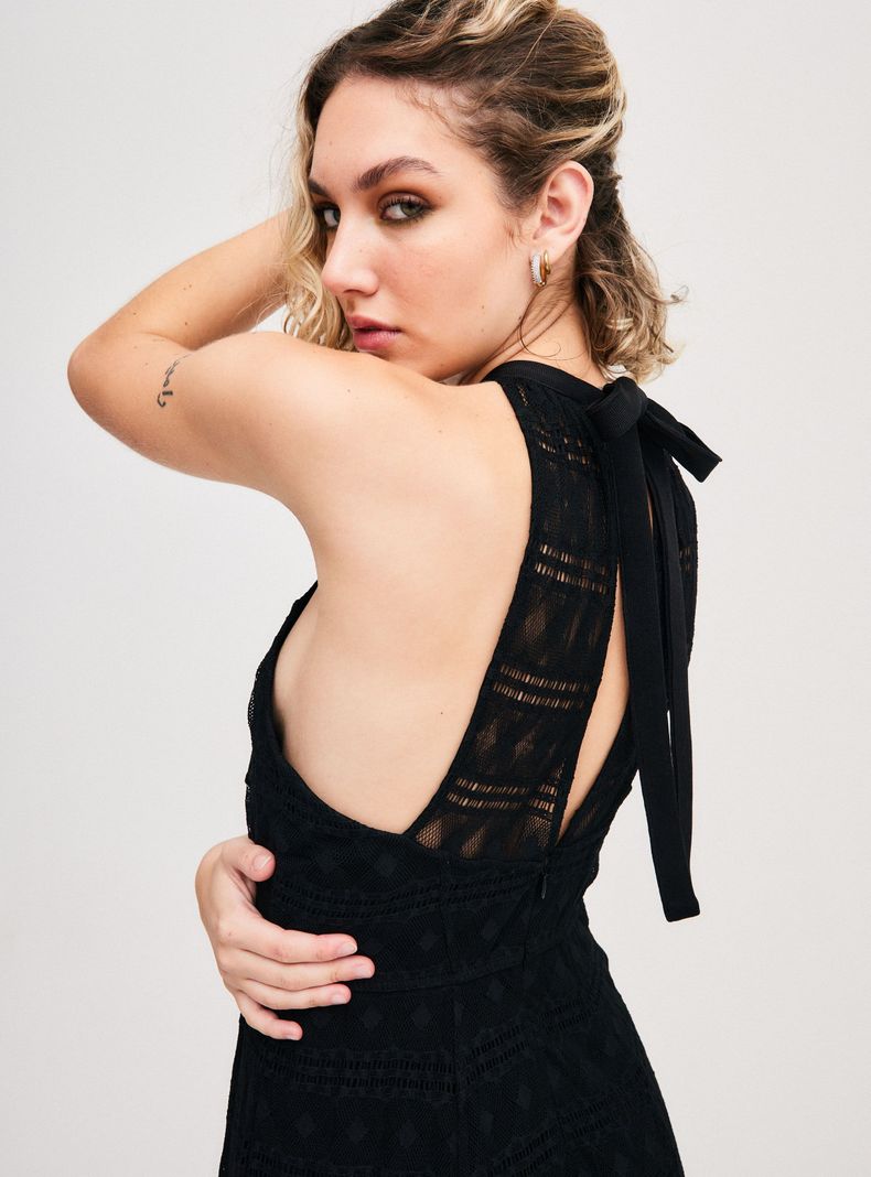 Vestido Tracy Reese Negro Talla S-1