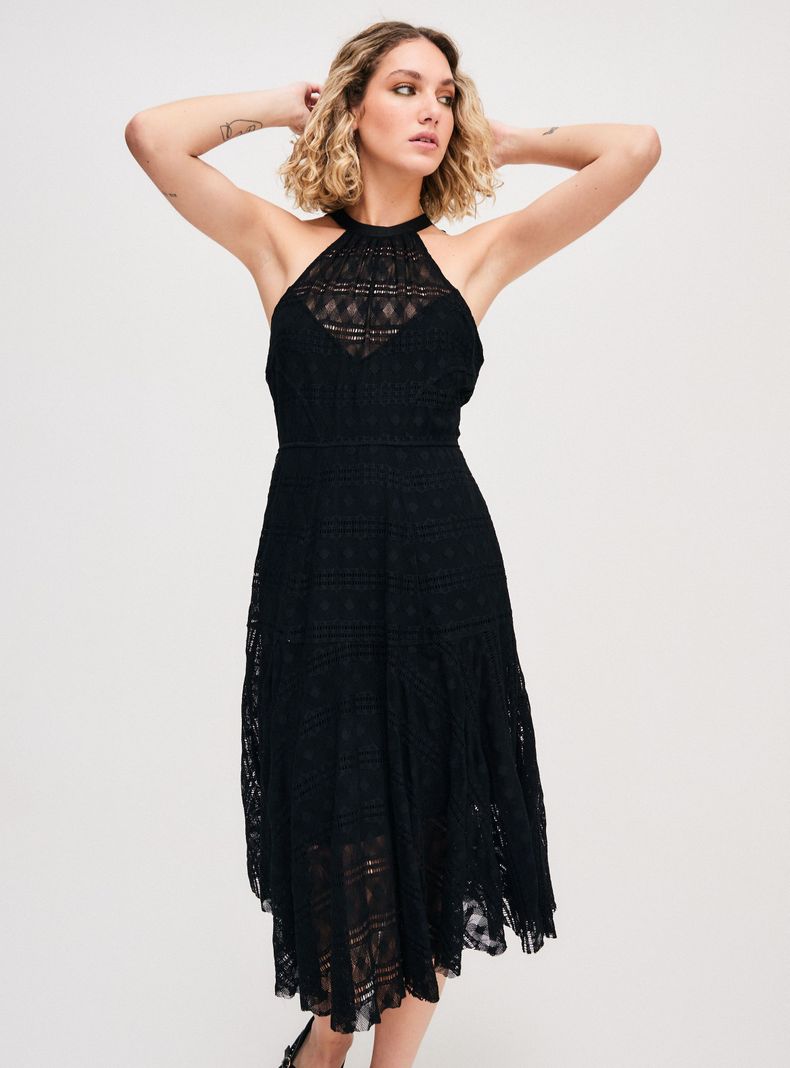 Vestido Tracy Reese Negro Talla S-0