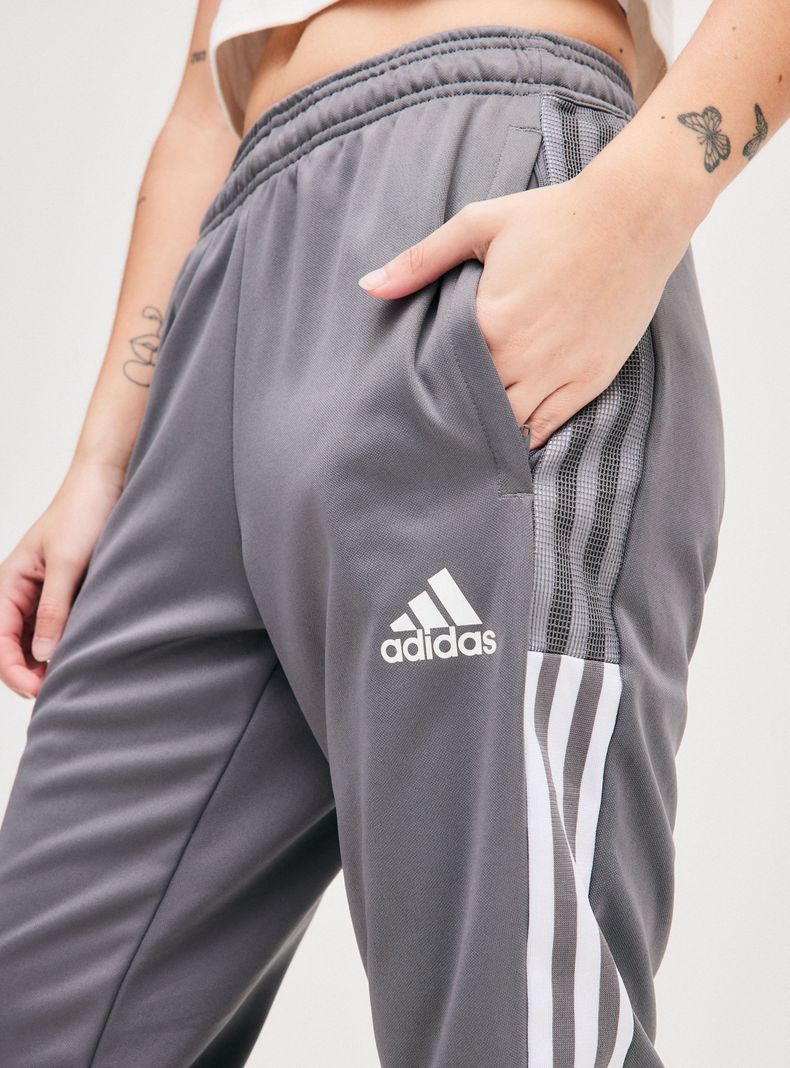 Pantalón Buzo Adidas Gris-2