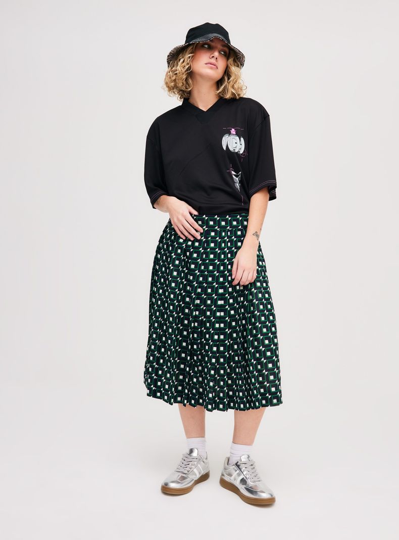 Falda J Crew Plisada-3