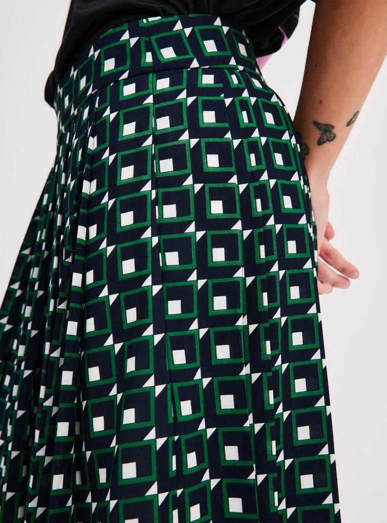 Falda J Crew Plisada-2
