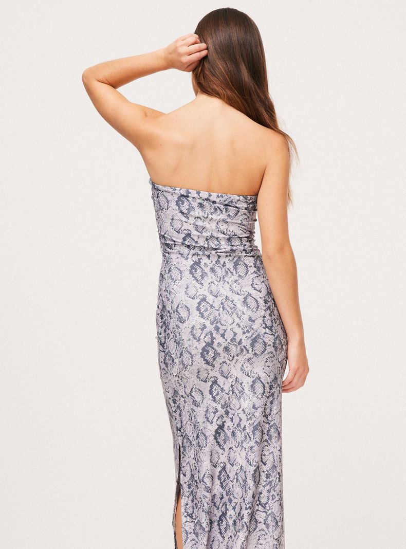 Vestido Strapless Slim Fit-5