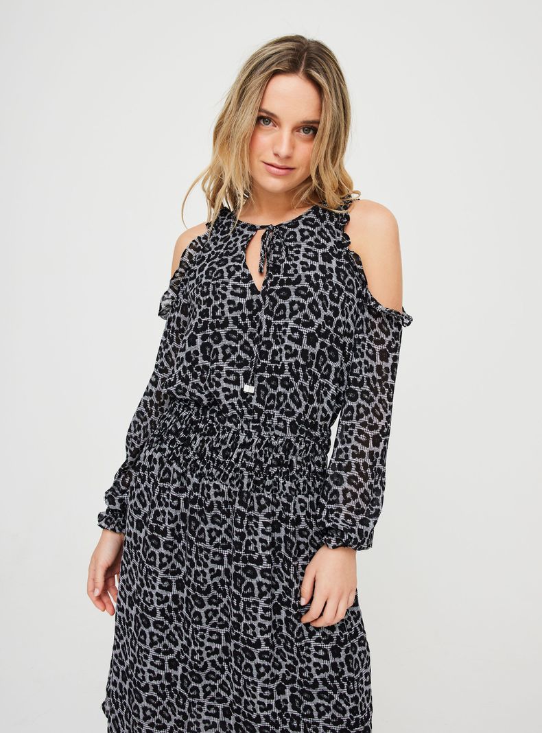 Vestido Michael Kors Negro Talla S-1