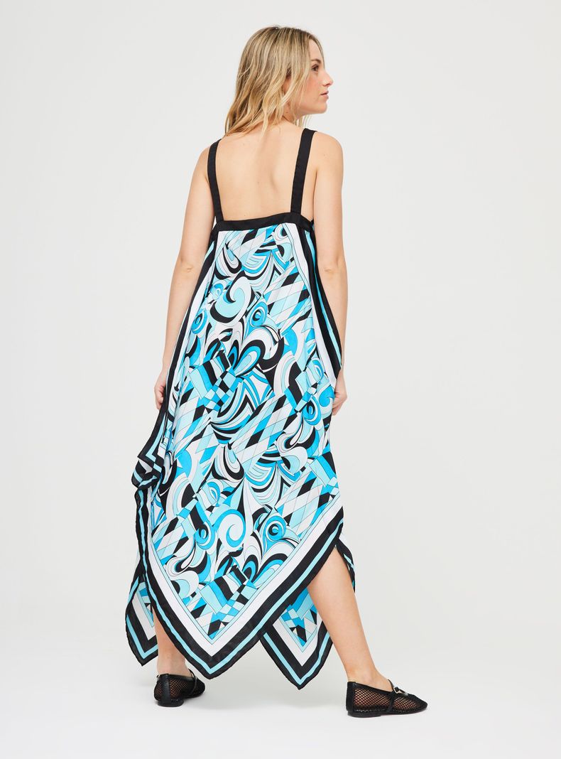 Vestido Michael Kors Azul Talla M-3