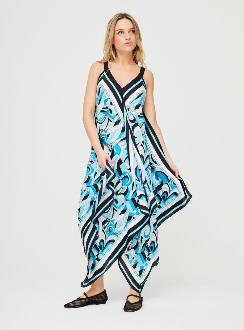 Vestido Michael Kors Azul Talla M-2