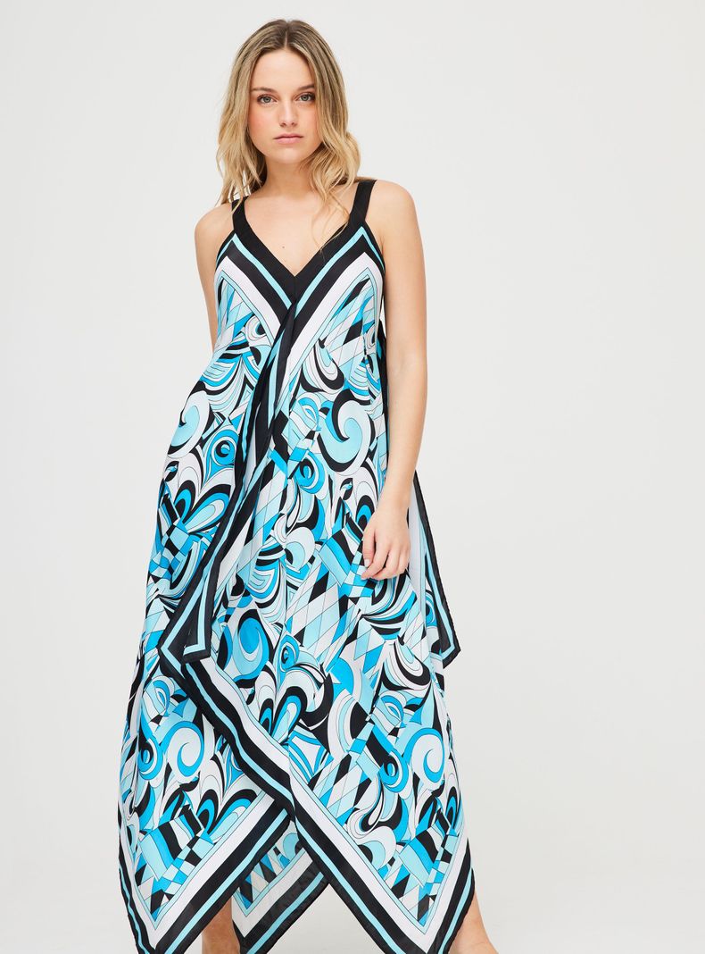 Vestido Michael Kors Azul Talla M-0