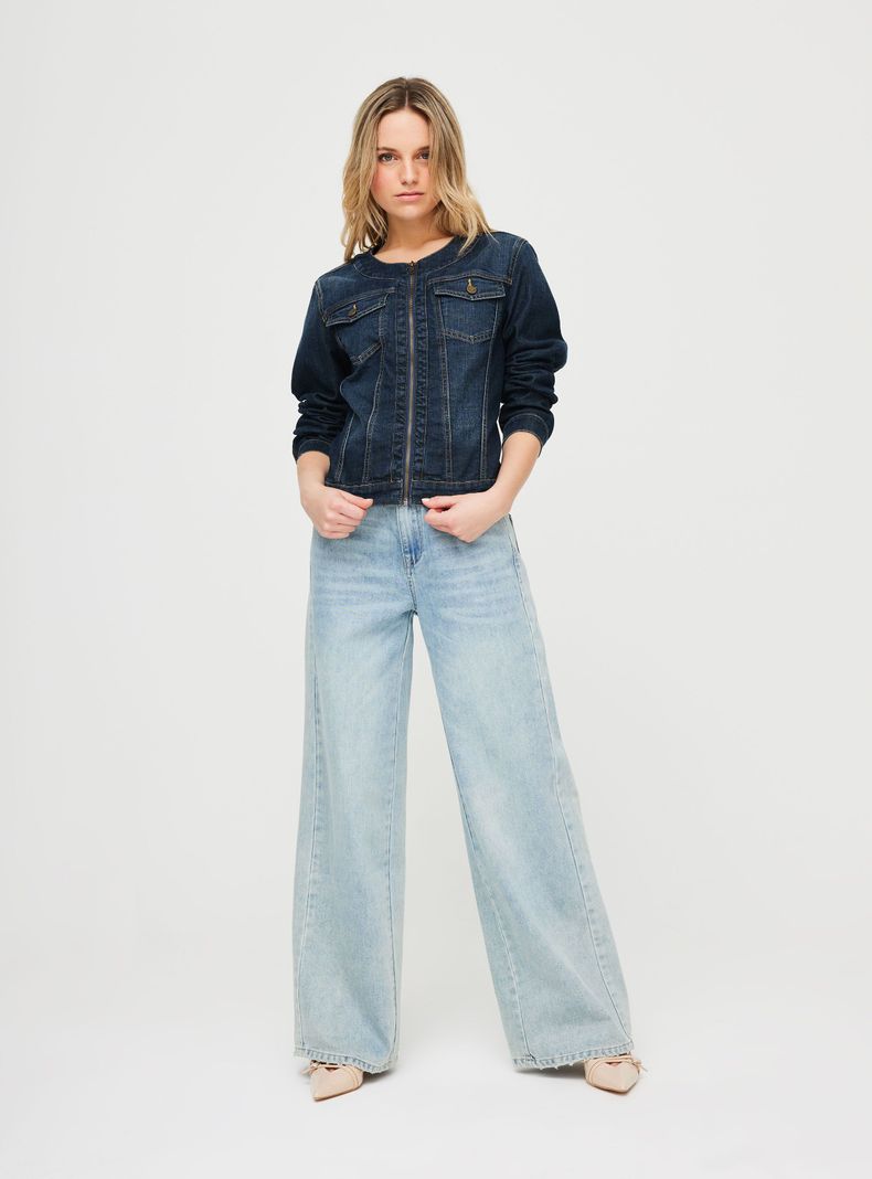 Chaqueta Denim Jacket Ny&Co Azul Talla M-2