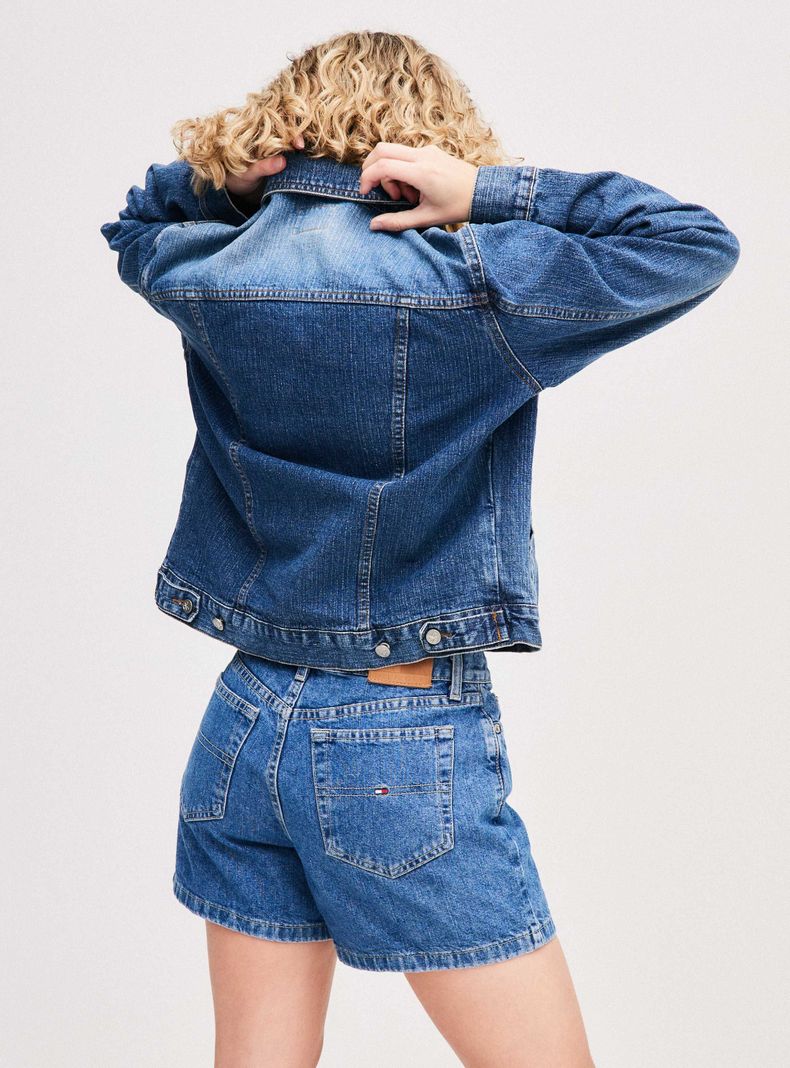 Chaqueta Denim Jacket Calvin Klein Azul Talla L-1