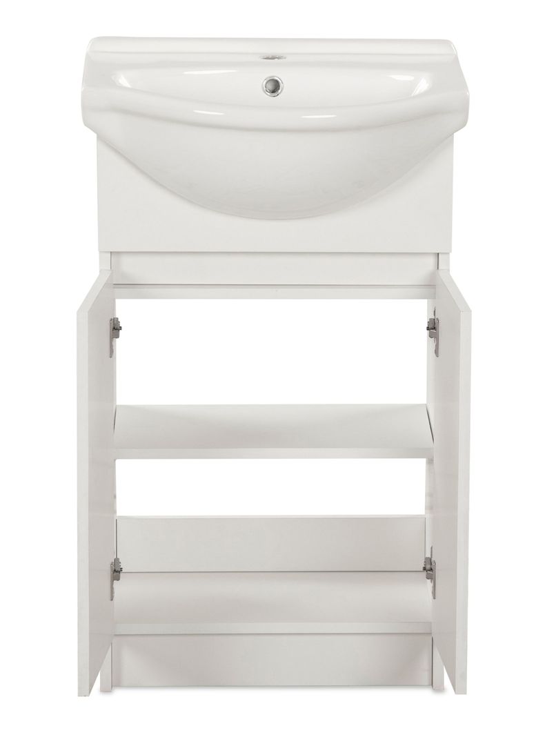 Vanitorio Cannes 50 cm 2 Puerta Blanco-2