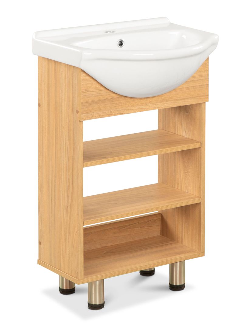 Vanitorio Cannes 50 cm 2 Repisas Olmo-2
