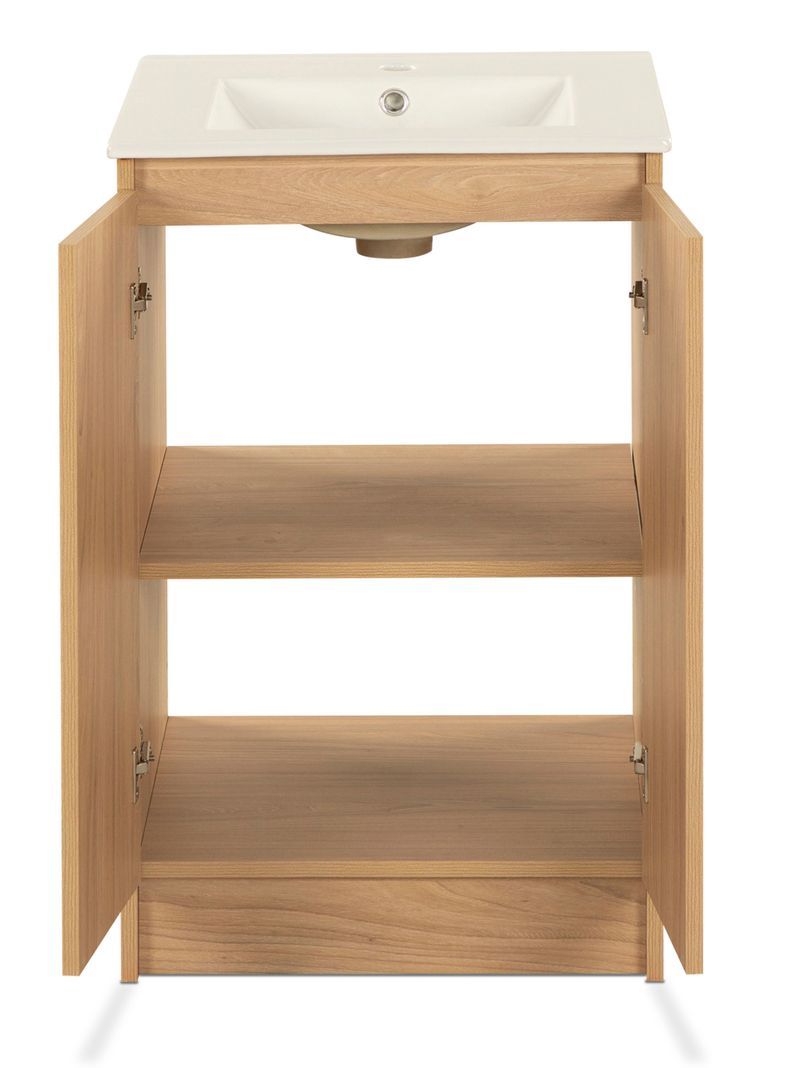 Vanitorio Lisboa 50 cm 2 Puertas Olmo-3