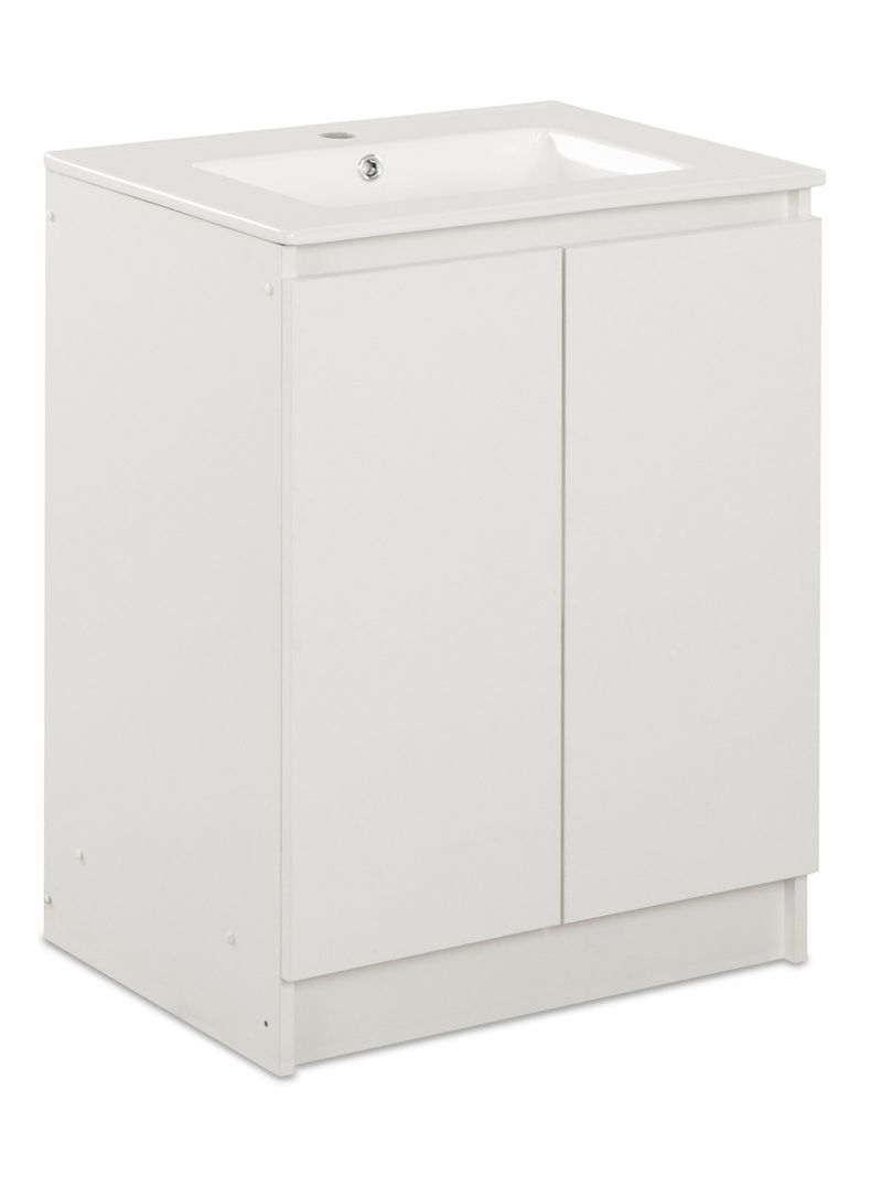 Vanitorio Lisboa 60 cm 2 Puertas Blanco-0