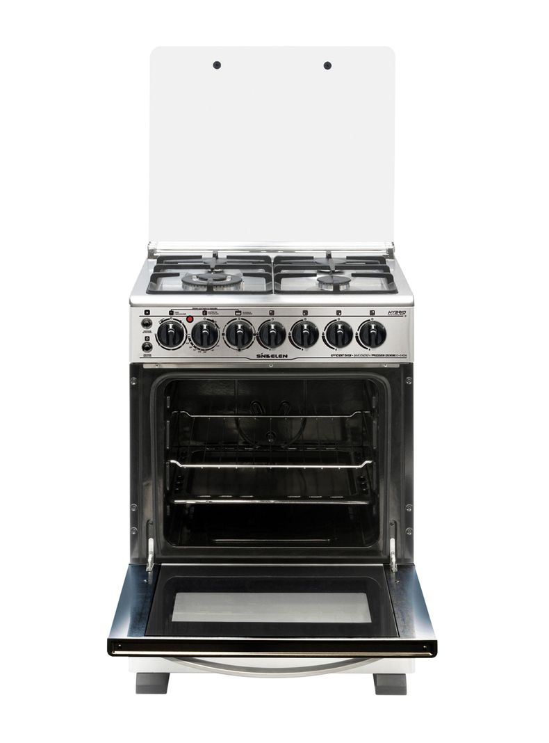 Cocina a Gas 4 Quemadores + Horno Eléctrico CH-640NI-1