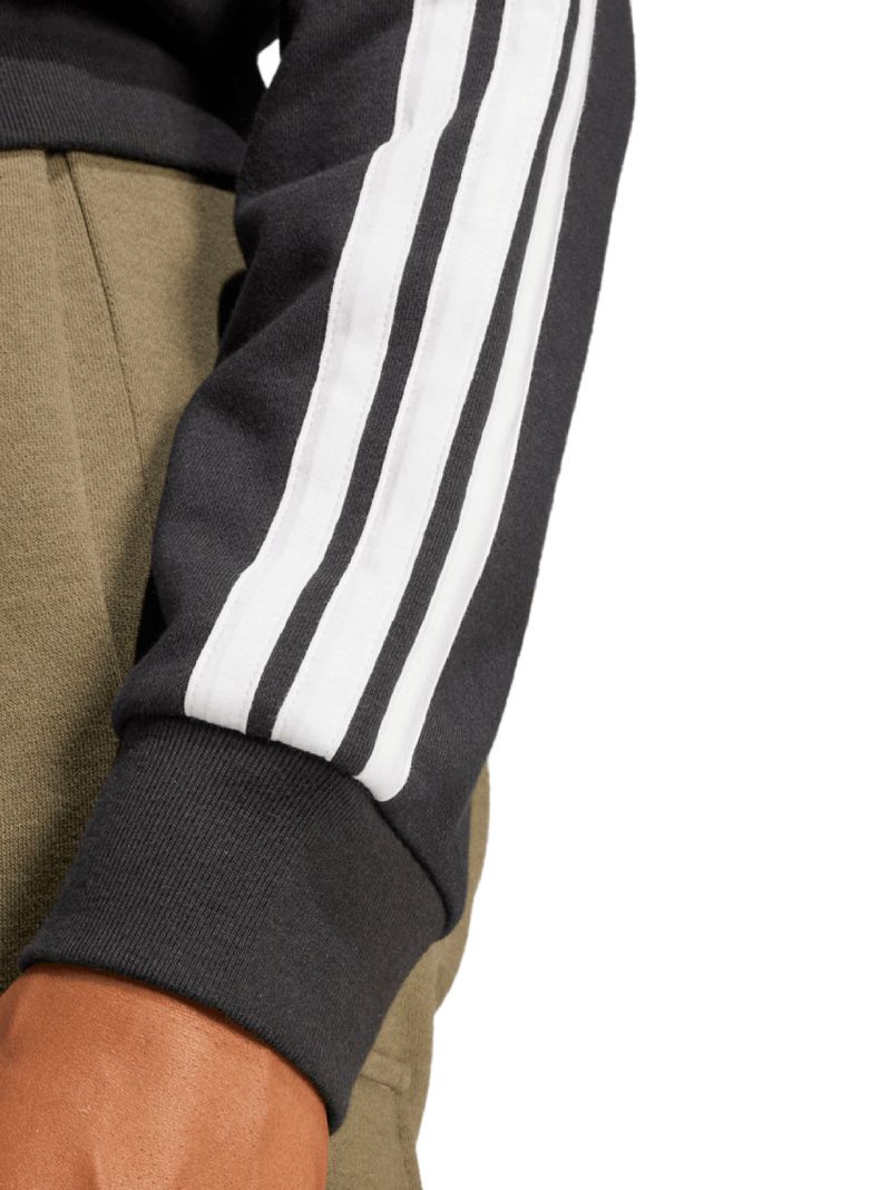 Polerón Capucha Hoodie  3 Tiras-4