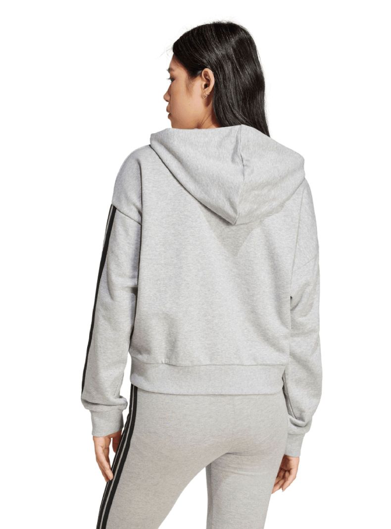 Polerón Full Zipper Hoodie 3 Tiras Capucha-1