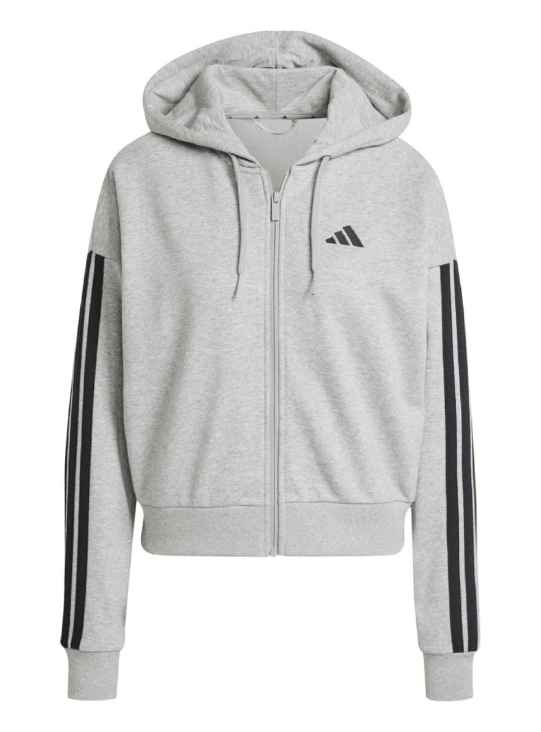 Polerón Full Zipper Hoodie 3 Tiras Capucha-5