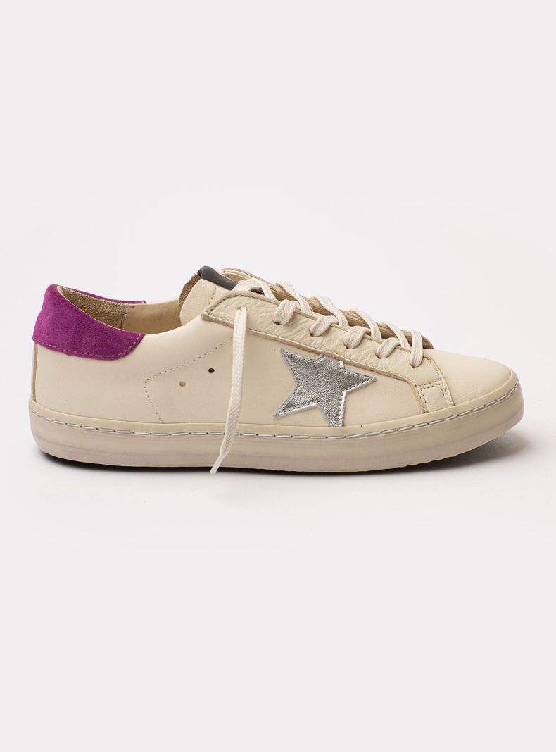 Zapatilla Urbana Star Cuero Mujer-1