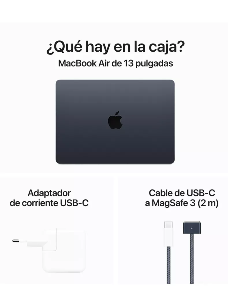 Apple MacBook Air Chip M3 16GB RAM 256GB SSD 13