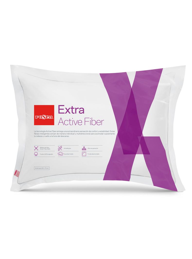 Colchón Tempo 1.5 Plazas 200 cm Almohada Extra Active Fiber-1