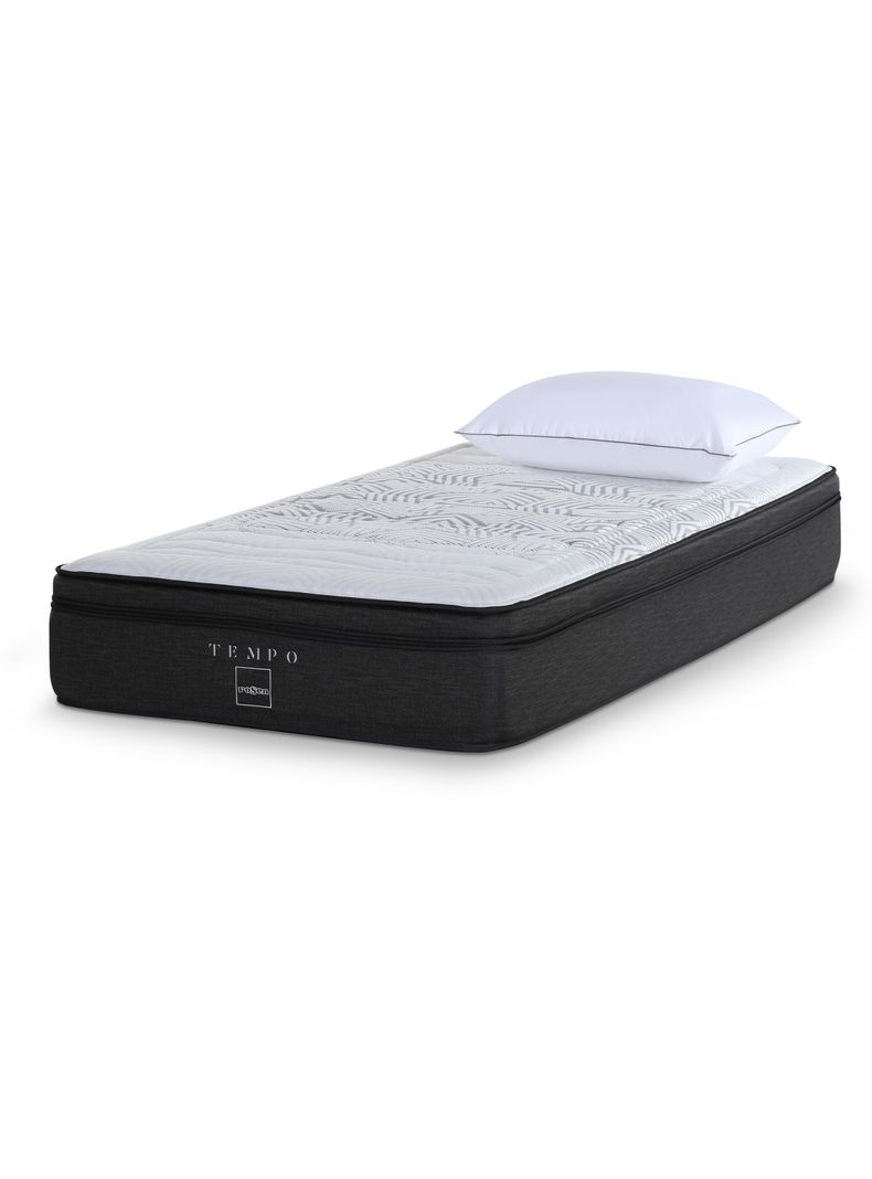 Colchón Tempo 1.5 Plazas 200 cm Almohada Extra Active Fiber-0