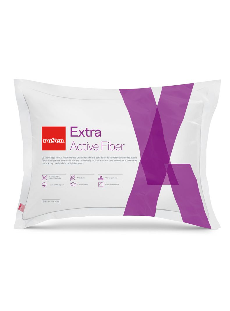 Colchón Tempo 2 Plazas x200 cm Almohadas Extra Active Fiber-1