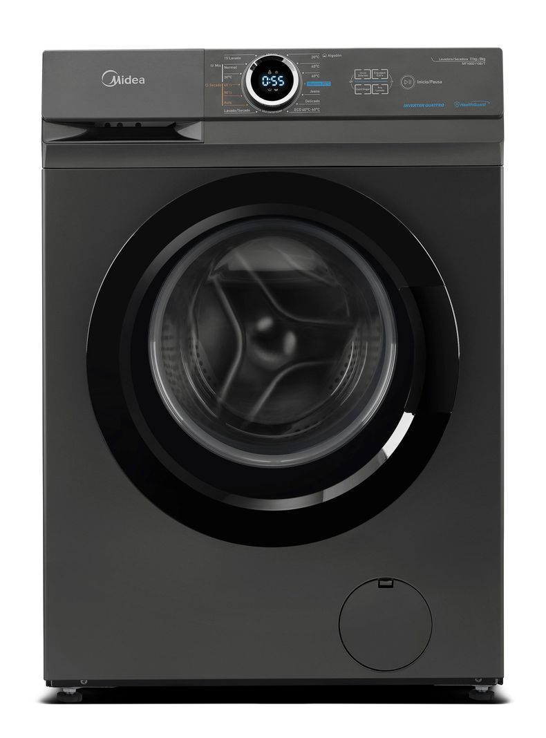 Lavadora-Secadora Midea Frontal 11/8Kg Inverter MF100D110B/T-0