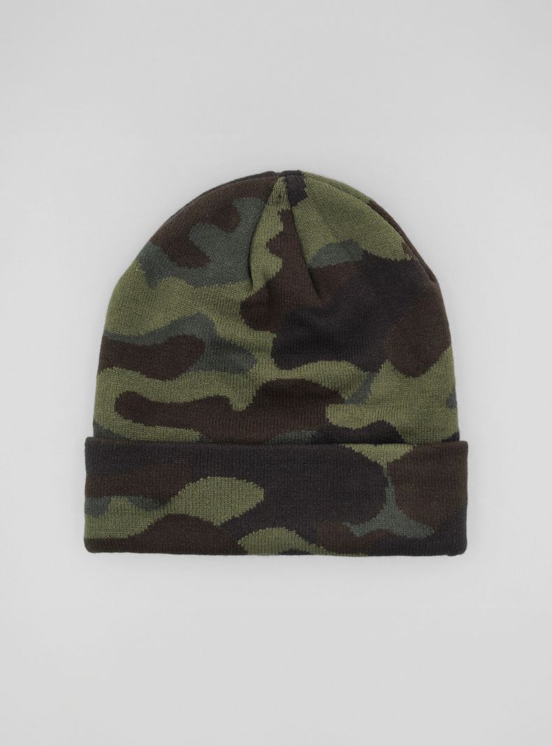 Gorro de Punto Diseño Tejido-3