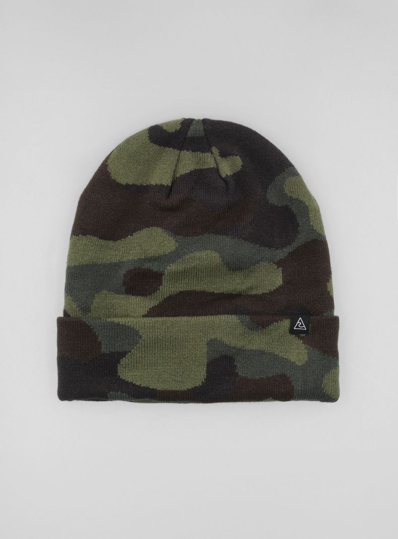 Gorro de Punto Diseño Tejido-2