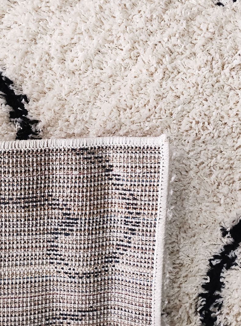 Alfombra Shaggy Monet 150x200 cm Beige-1