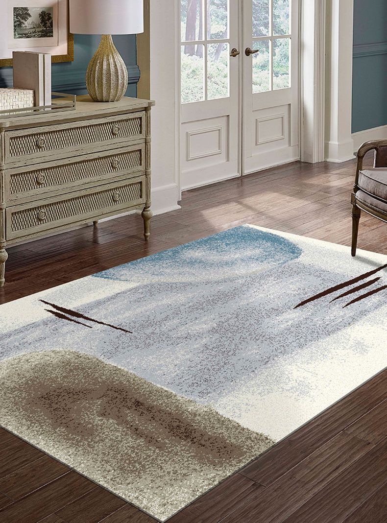 Alfombra Kandinsky 160x235 cm Gris-1