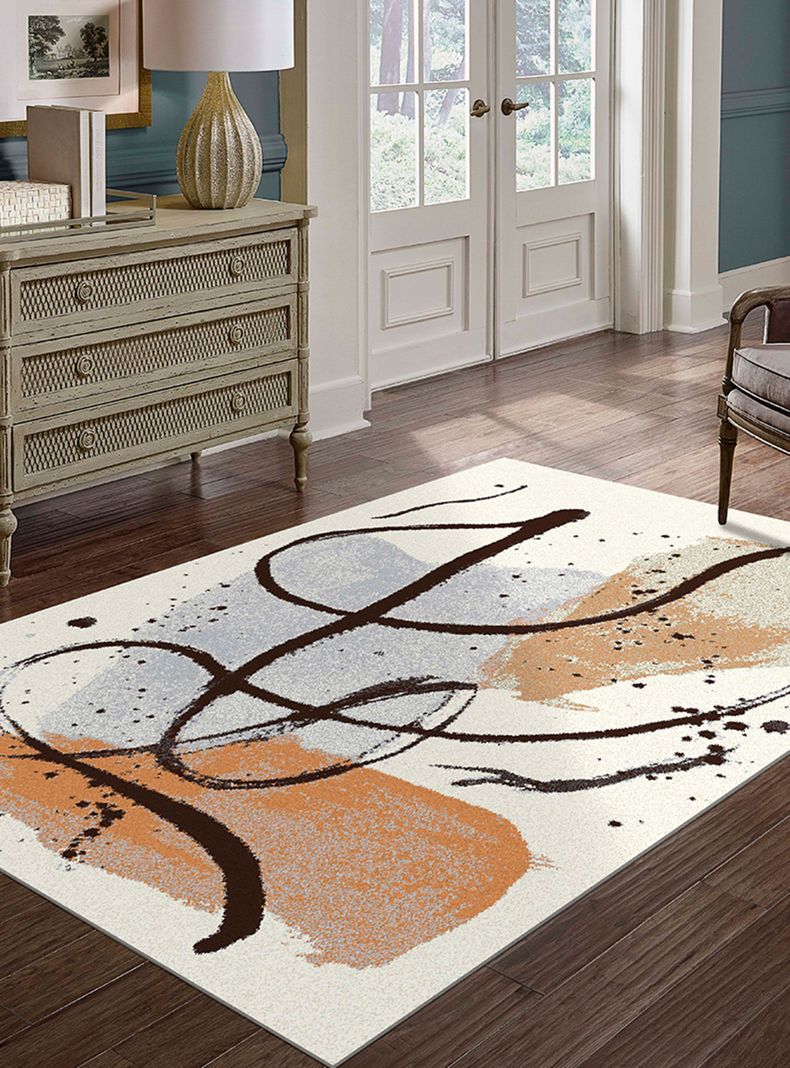 Alfombra Kandinsky 160x235 cm Caramelo-1