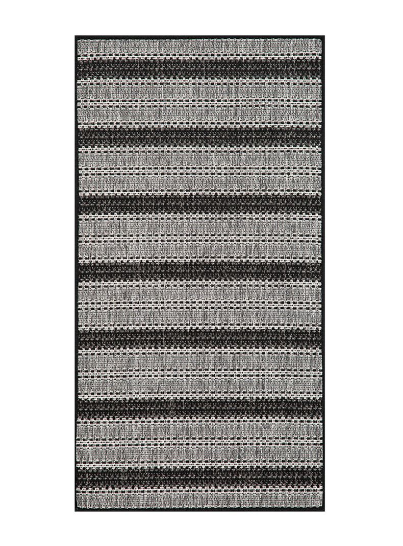 Bajada de Cama Lowers 67x120 cm D1 Negro-0
