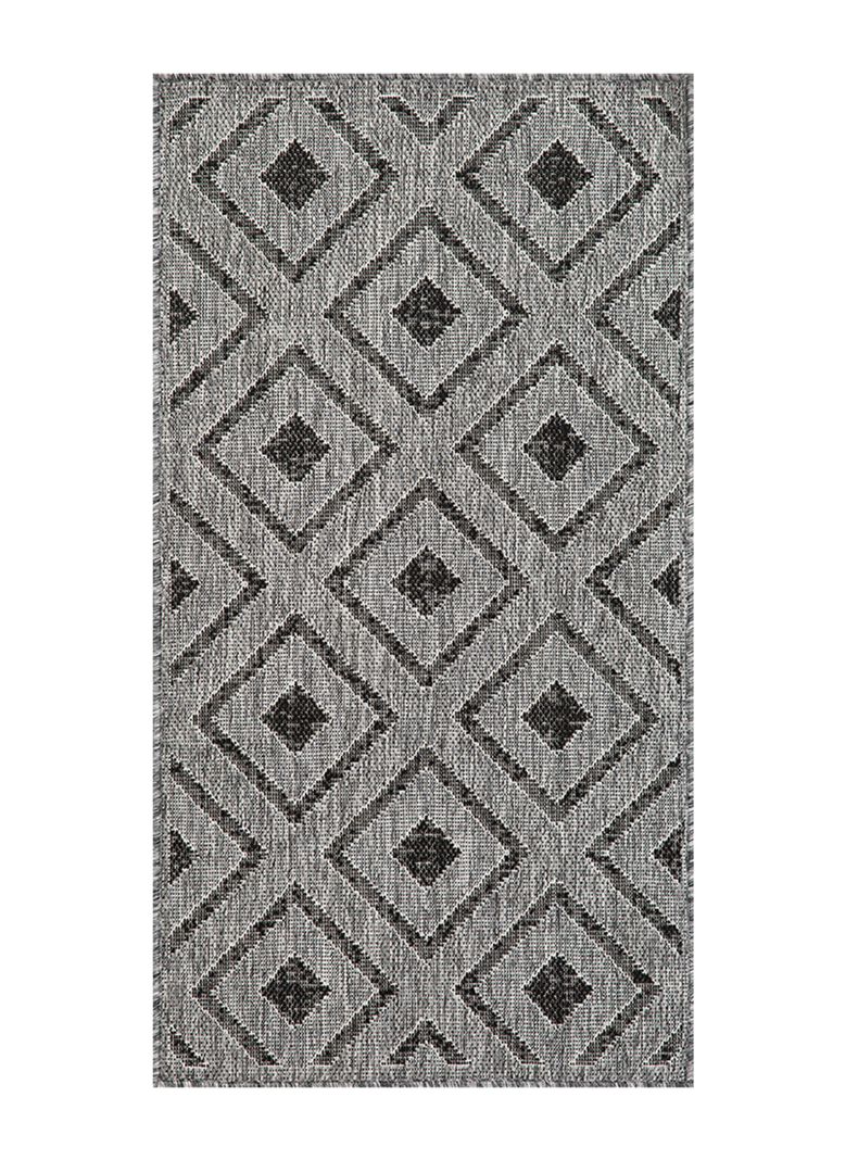 Bajada de Cama Lowers 67x120 cm D1 Gris-0