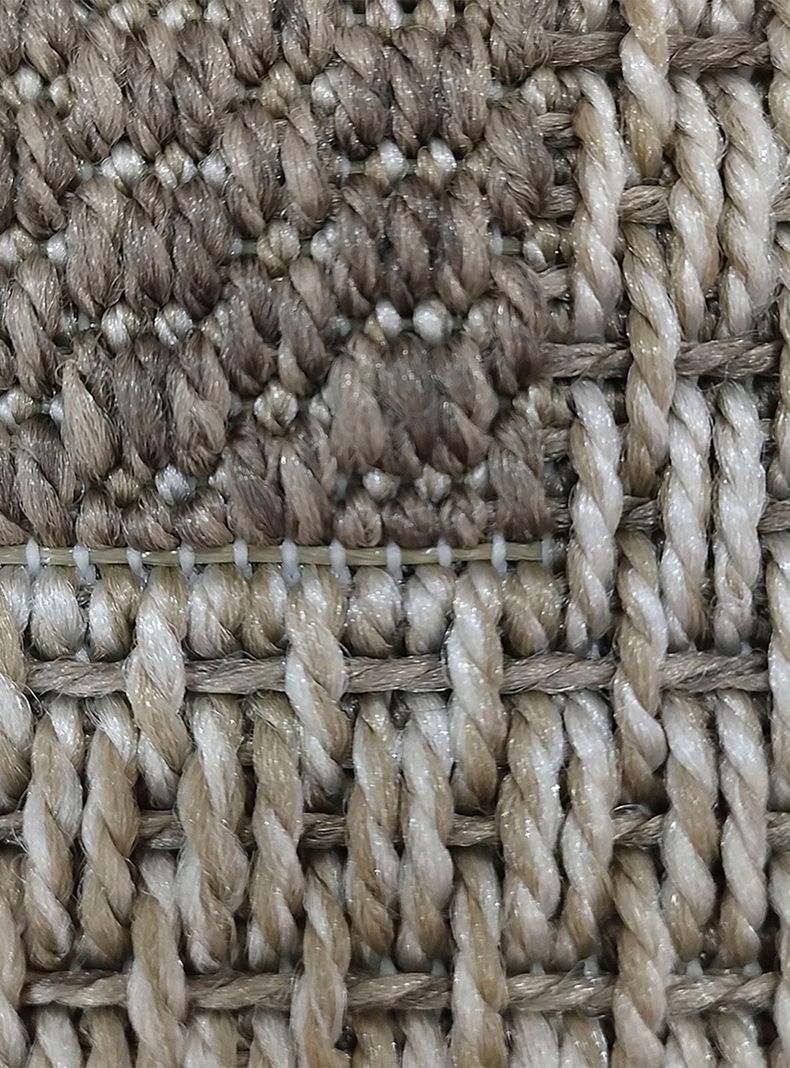Alfombra Poseidon 240x 340 cm Café-2