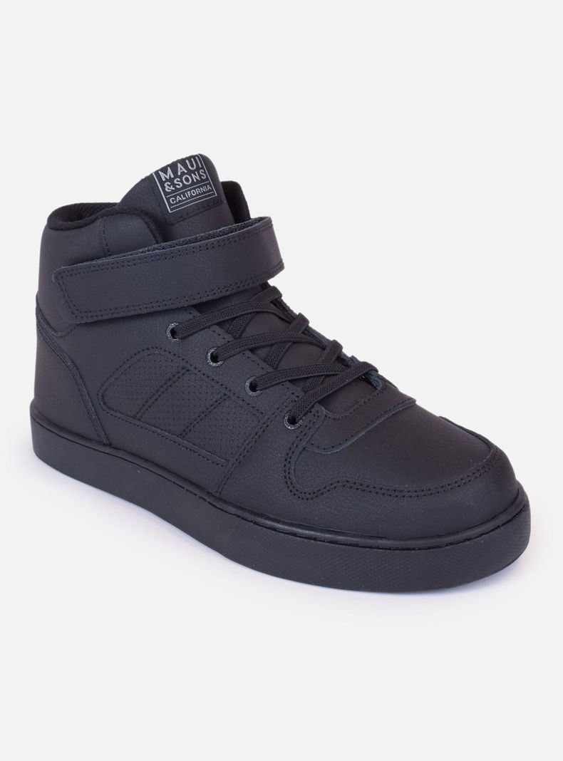 Zapatilla Escolar Velcro Cordón 5CE176MC Niño-1