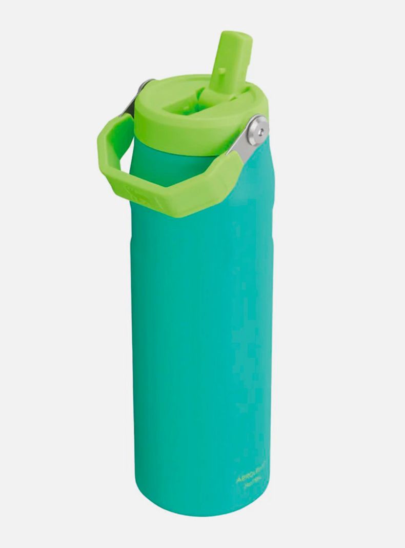 Botella de Agua Aerolight Flipstraw Tropical Teal 710 ml-1