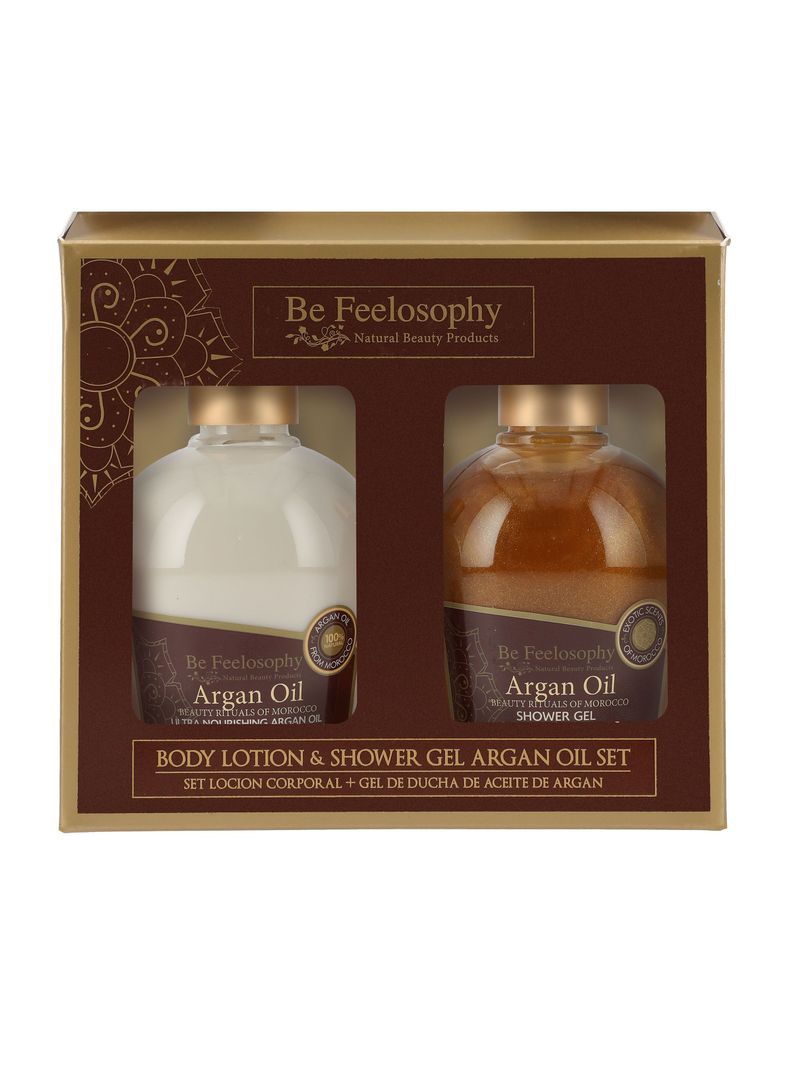 Set Be Feelosophy Argán Crema Corporal 250 ml + Gel Ducha 250 ml