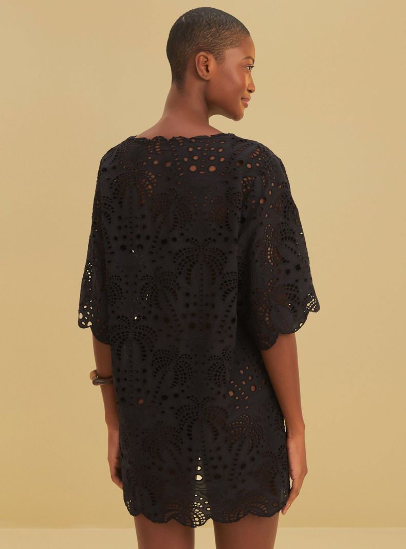 Vestido Corto Broderie-1