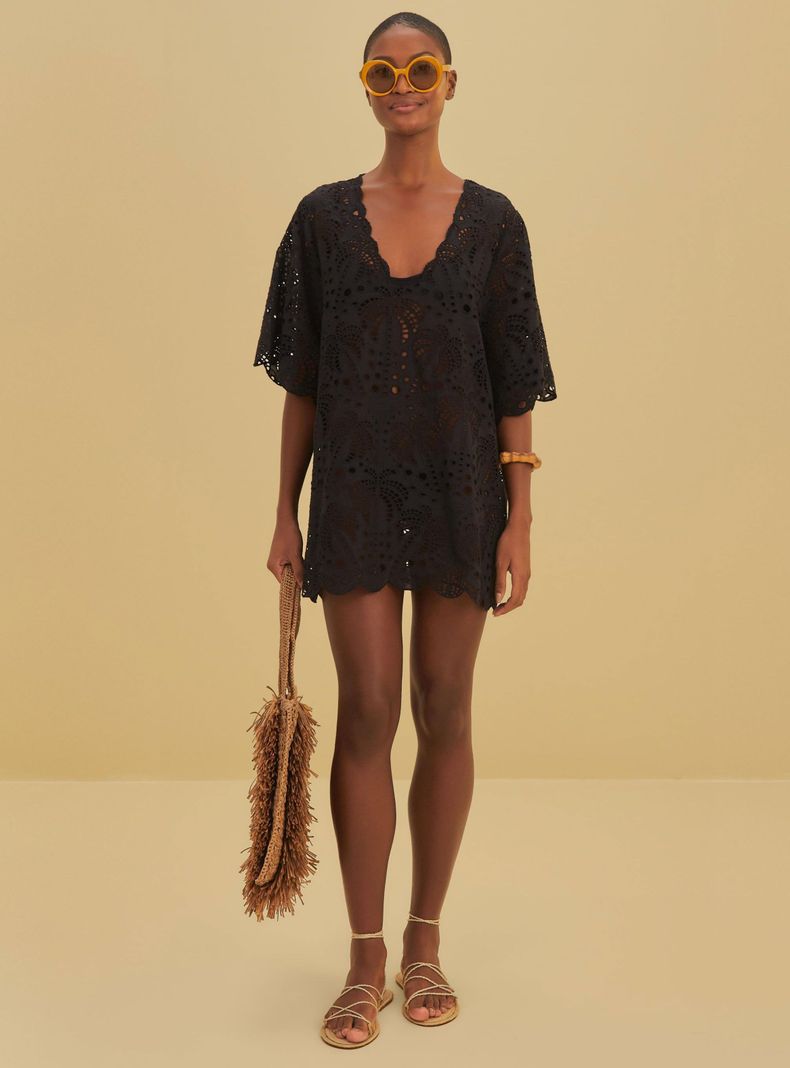 Vestido Corto Broderie-3
