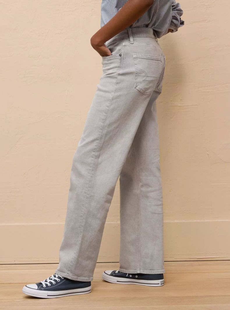 Jeans Stretch High-Waisted Stovepipe-2