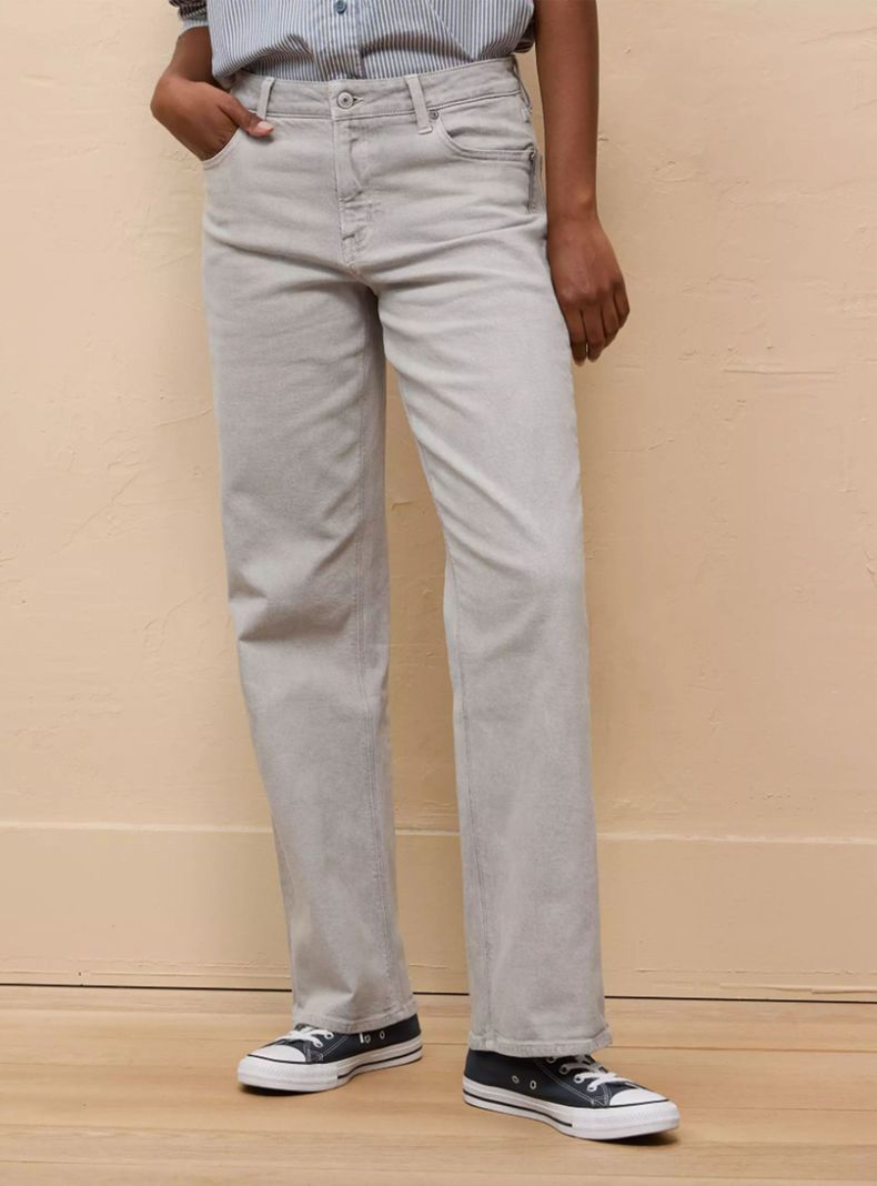 Jeans Stretch High-Waisted Stovepipe-0