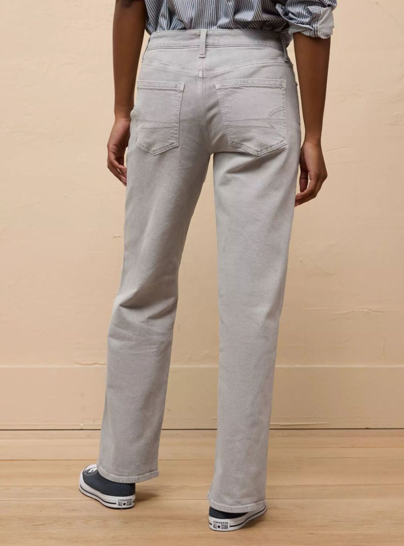 Jeans Stretch High-Waisted Stovepipe-1