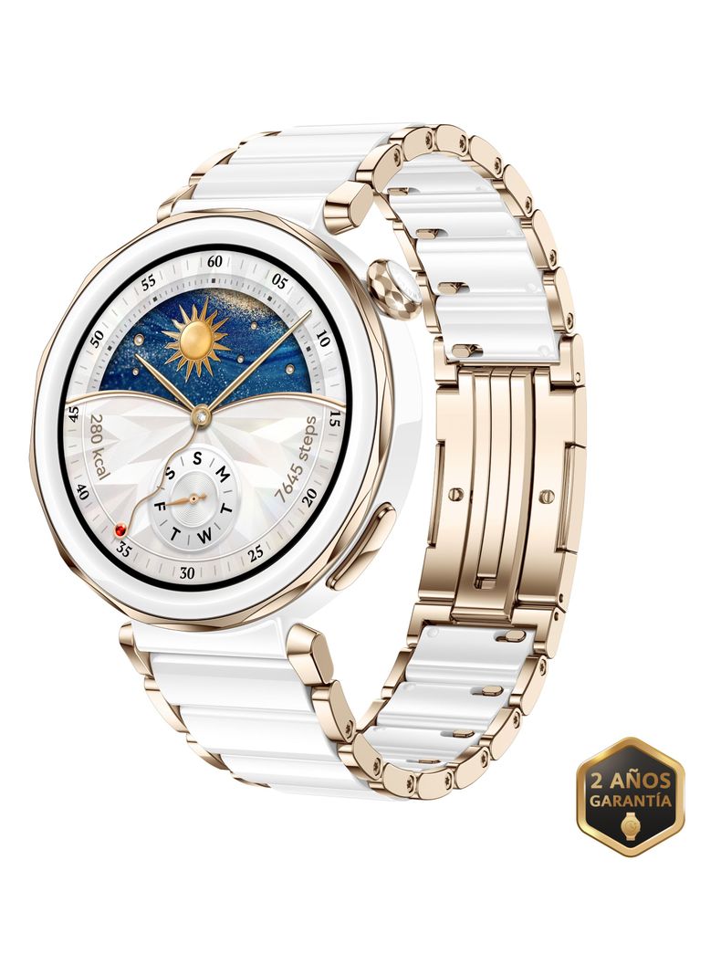 Smartwatch Watch GT5 Pro 41mm White Ceramic-1