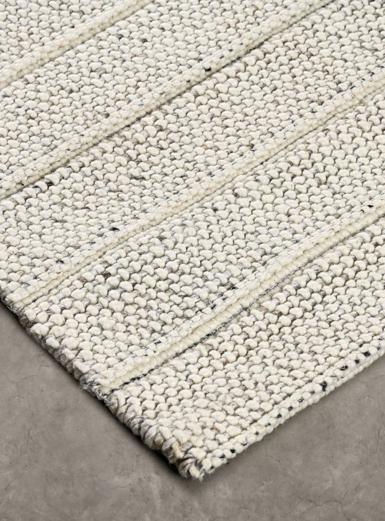 Alfombra Lana Lines 240x340 cm Crema-1