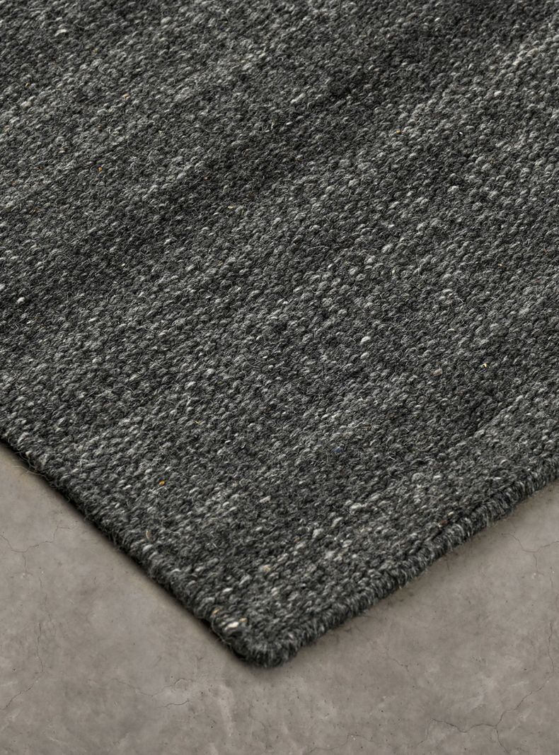 Alfombra Lana Degrade 240x340 cm Antracita-1